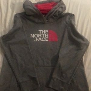 Women’s North Face hooded sweatshirt XL